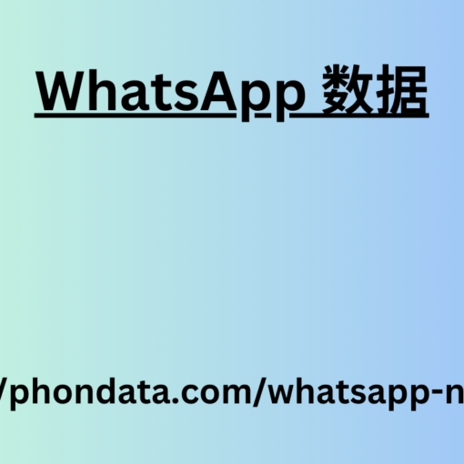 WhatsApp 数据